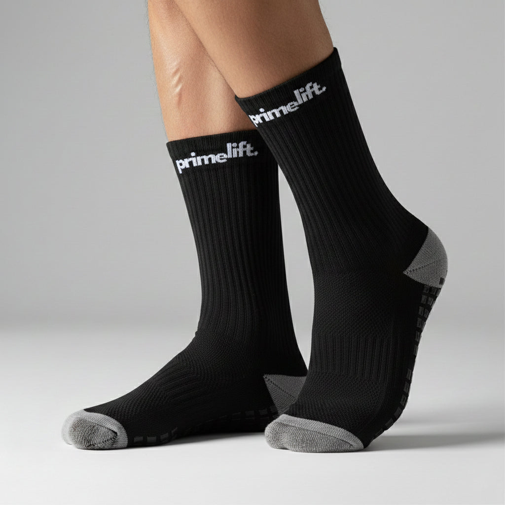 Prime Lift Grip Socks • Black