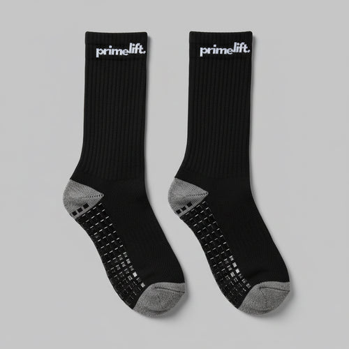 Prime Lift Grip Socks • Black
