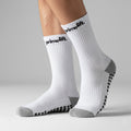Prime Lift Grip Socks • White